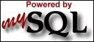 Powered by MySQL